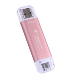 Transcend ESD310P 512GB, External SSD, USB 10Gbps, Type C/A