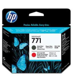 HP Printhead 771/Black matte + Red chromatic