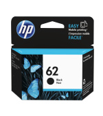 HP 62 Black Ink Cartridge, HP 62 Black Ink Cartridge