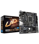 GIGABYTE MB Sc LGA1700 H610M H V2 DDR4, Intel H610, 2xDDR4, 1xVGA, 1xHDMI,  D-Sub