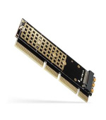 AXAGON PCEM2-1U, PCIe x16/x8/x4 - M.2 NVMe M-key slot adaptér, 1U
