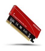 AXAGON PCEM2-S, PCIe x16 - M.2 NVMe M-key slot adaptér, + pasivní chladič