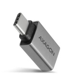 AXAGON RUCM-AFA, redukce USB-C (M) -> USB-A (F), USB 3.2 Gen 2, 3A, ALU