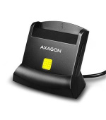 AXAGON CRE-SM2, USB externí čtečka 4-slot Smart card/ID card (eObčanka) + SD/microSD/SIM