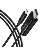 AXAGON RVC-DPC USB-C -> DisplayPort redukce / kabel 1.8m, 4K/60Hz