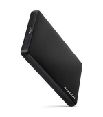 AXAGON EE25-SL, USB 3.2 Gen 1 - SATA 6G, 2.5" SLIDE box, bezšroubkový, černý