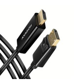 AXAGON RVD-HI14C2 DP > HDMI kabel, 4K/30Hz 1,8m