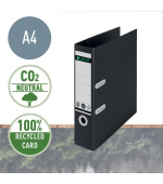 LEITZ Ekologický pákový pořadač  180° RECYCLE, 80 mm, černá