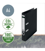 LEITZ Ekologický pákový pořadač  180° RECYCLE, 52 mm, černá