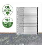 LEITZ Ekologické rejstříky  RECYCLE 1-10 A4 PP