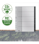 LEITZ Ekologické rejstříky  RECYCLE A-Z A4 PP