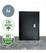 LEITZ Ekologické desky na dokumenty  RECYCLE, PP, černá