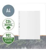 LEITZ Ekologické kapsy  RECYCLE, A4, 100 mic, sáček 25 ks