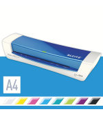 LEITZ  iLAM Home Office A4 teplý laminátor, WOW modrá