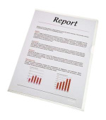 Esselte desky L  Standard A4, GC, 75 mic, box 100 ks