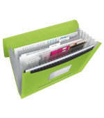 Esselte aktovka na dokumenty s přihrádkami VIVIDA, zelená