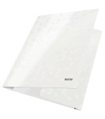 LEITZ Tříchlopňové desky  WOW, A4, perleťová bílá