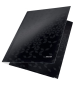 LEITZ Tříchlopňové desky  WOW, A4, černá