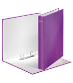 LEITZ Kroužkový pořadač  WOW, A4+, 2DR/25mm, purpurová