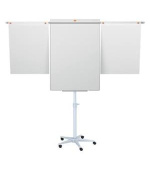 Nobo Mobilní flipchart s povrchem Nano Clean™ s výsuvným ramenem