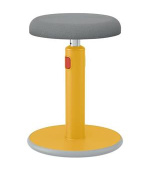LEITZ Ergonomická balanční židle pro sezení/stání  ERGO Cosy Stool, teplá žlutá