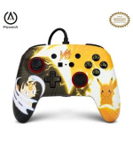 PowerA Enhanced Wired Controller for Nintendo Switch - Pokémon: Pikachu vs. Meowth