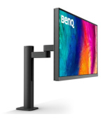 BenQ LCD PD2706UA 27" IPS/3840x2160/5ms/DP/HDMI/3xUSB-3.2/USB-C/výškově nastavitelný/pivot/vesa/repro/Flicker-free