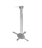 Nedis PJCM200GY - Stropní držák projektoru| | 360° | Max. 10 kg | 550 - 1000 mm | Stříbrná barva