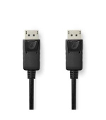 Nedis CCGB37014BK20 - Kabel DisplayPort 1.4 | Zástrčka - Zástrčka | 8K@60Hz | 2 m | Černá