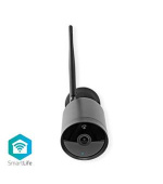 Nedis WIFICO40CBK - SmartLife Venkovní Kamera | Wi-Fi | Full HD 1080p | IP65 | Cloud / Micro SD | 12 V DC | Noční vidění | Android