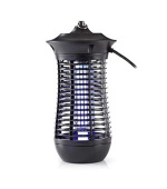 Nedis INKI110CBK18 - Elektrický Lapač Hmyzu | 18 W | Typ žárovky: 2G11 18W PL / BL | Efektivní rozsah: 150 m2 | Černá