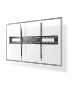 Nedis TVWM3050BK - Pevný Nástěnný Držák TV | 60-100" | Max. 75 kg | Vzdálenost od Stěny 30.5 mm
