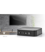Nedis BTTC100BK - Bluetooth® Transceiver  | Vstupní konektor: 1x AUX | Výstupní konektor: 1x AUX | SBC | Up to 1 Device |