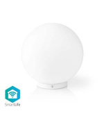 Nedis WIFILM10CWT - Chytré světlo Wi-Fi | Kulaté | Průměr: 200 mm | 360 lm | RGB/Warm to Cool White | 2700 - 6500 K, G