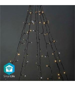 Nedis WIFILXT02W200 SmartLife světelný řetěz | Strom | Wi-Fi | Teplé až chladné bílé | 200 LED's | 10 x 2 m | Android/IO