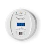 Nedis DTCTCO40WT - Detektor Oxidu Uhlenatého - CO Alarm | S testovacím tlačítkem | 85 dB | Bílá