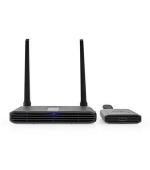 Nedis VTRA3460GY - Sada pro bezdrátový přenos HDMI™ signálu| 1080p | 2,4 - 5 GHz | 30 m | 1.65 Gbps | Wi-Fi | Šedá
