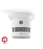 Nedis ZBDS10WT SmartLife Detektor Kouře| Zigbee 3.0 | Napájení z baterie | Životnost snímače: 10 Rok | 85 dB | Bílá