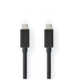 Nedis CCGL64020BK20 - Kabel USB 3.2 (Gen2) | USB-C Zástrčka - USB-C Zástrčka | 2 m | Měď