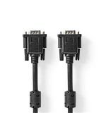 Nedis CCGL59000BK30 - Kabel VGA | VGA Zástrčka - VGA Zástrčka | 3 m | Černá