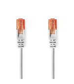 Nedis CCGL85200GY05 - Síťový Kabel Cat 6 U/UTP | RJ45 Zástrčka – RJ45 Zástrčka | 0,5 m | Šedá