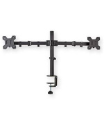 Nedis MMDOS110BK - Full Motion Stojan Monitoru | 2 Obrazovky | 15 - 32 " | 75x75 / 100x100