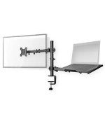 Nedis MMSISNB110BK - Stojan Monitoru | Notebook | 1 Obrazovky | 15 - 32 " | 75x75 / 100x100 | Interaktivní