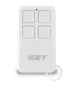 iGET SECURITY M3P5 - Dálkové ovládání - klíčenka k alarmu M3/M4, pro aktivaci/deaktivaci alarmu