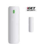 iGET SECURITY EP4 - Bezdrátový magnetický senzor pro dveře/okna pro alarm iGET SECURITY M5, dosah 1km