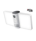 iGET HOME HGFLC890 - Wi-Fi venkovní IP FullHD kamera s LED osvětlením, bílá