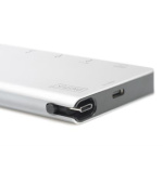 Digitus Cestovní dokovací stanice USB-C Multiport, 6 portů 4K, HDMI, 1x USB-C, 2x čtečka karet USB3.0,2x
