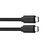 AVACOM Datový a nabíjecí kabel USB Type-C - USB Type-C, 100cm, černá