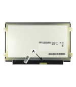 2-Power náhradní LCD panel pro notebook 10.1'' WSVGA 1024x600 LED lesklý 40pin