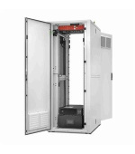 APC EcoStruxure Micro Data Centrum, skříň 42U, 5kVA, RM chlazení, ventilátor, FSS, 230V, 50Hz, 2000 V x 800 Š x 1200 H m